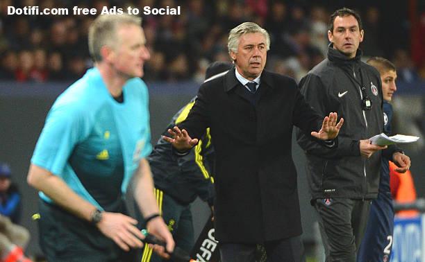 Carlo Ancelloti PSG
