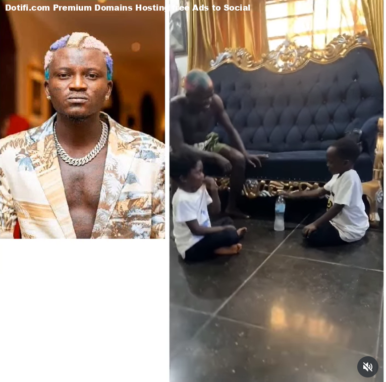 Portable shares rare, heartwarming moment with his kids (video.i.ng)