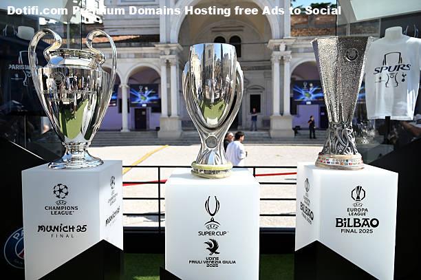 UEFA Super Cup, Champions League, Europa League