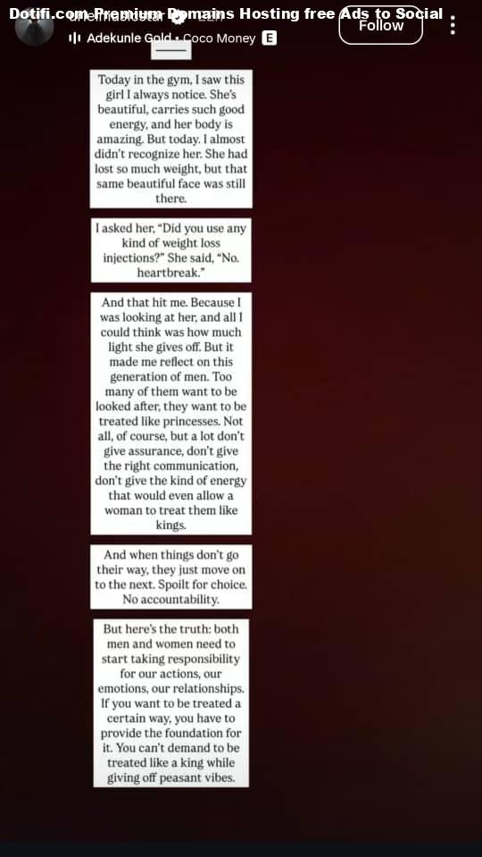 Heartbreak made her lose weight  Uriel shares encounter at the gym drops hot take on relationships
