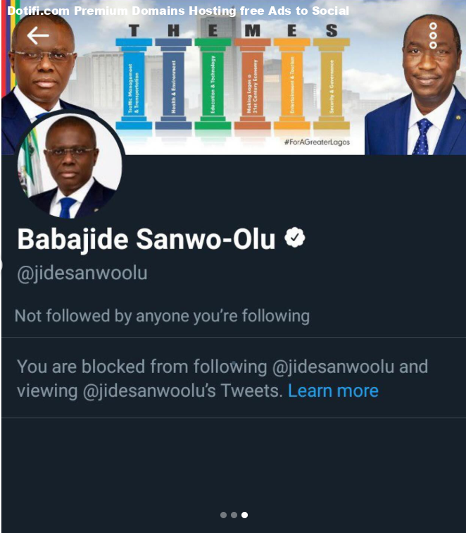 Nigerian lawyer sues Sanwo-Olu for blocking him on X.