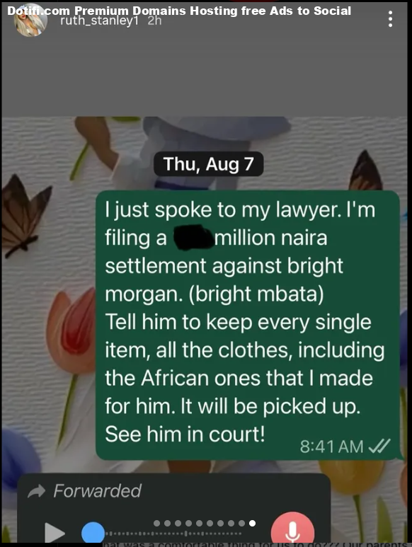 Hes opened a can of worms  Ex BBN star Bright Morgans ex-girlfriend finally speaks, promises more revelations