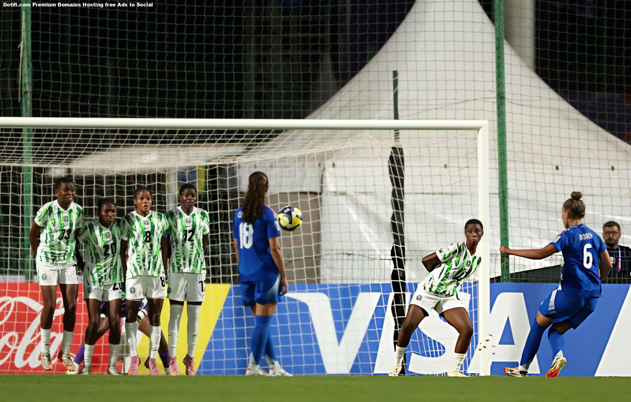 Nigeria's Flamingos, U17 WWC, Nigeria vs Italy