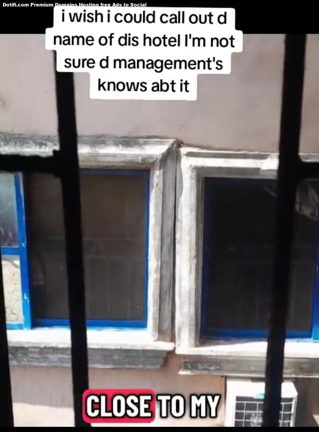 My kids can see them!  Woman complains about hotel near her home where guests get intimate with windows open
