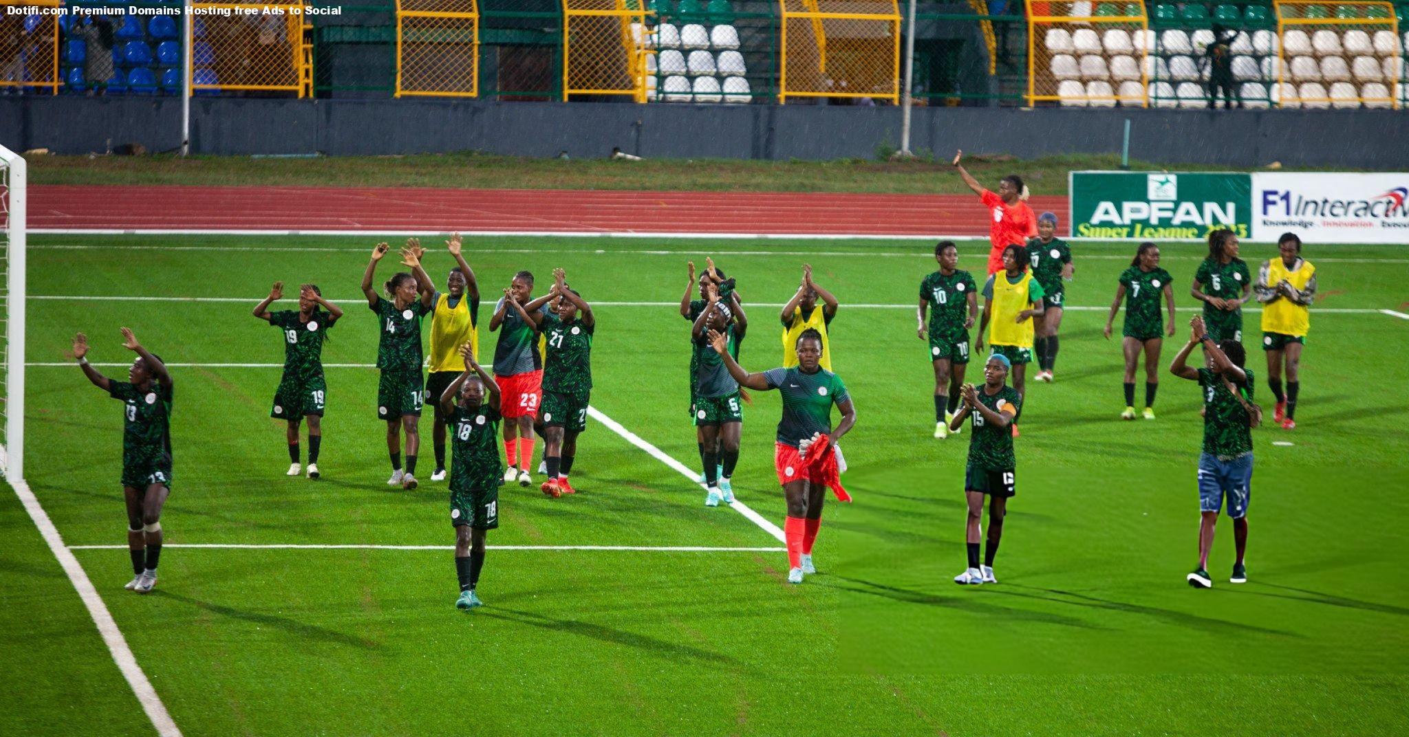 Nigeria's Super Falcons vs Benin Republic, 2026 WAFCON Qualifiers