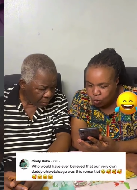 Who would have thought our daddy Chiwetalu Agu is this romantic?  fans react as veteran actor and wife melt hearts in wholesome video