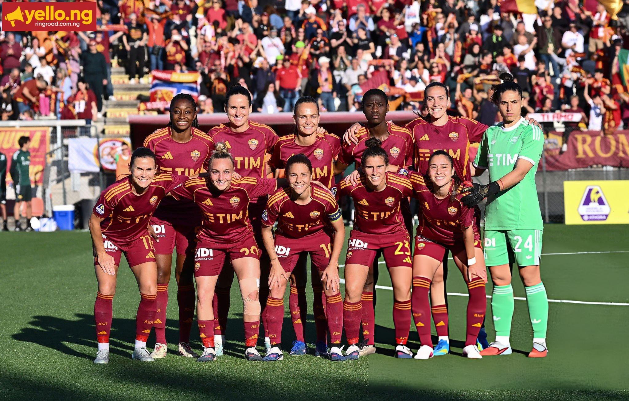 Shukurat Oladipupo, Rinsola Babajide, AS Roma Women